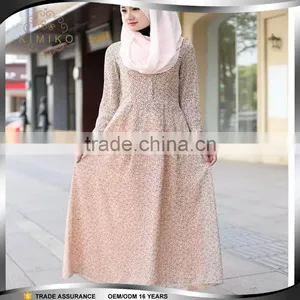 Online Print Maxi Muslim Dresses for Female thumbnail-1