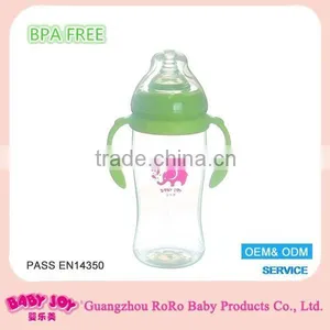 China Manufacturer Supply Durable Wide Neck BPA Free Low Price Wholesale Biberon Baby Bottle With Liquid Silicone Nipple thumbnail-1