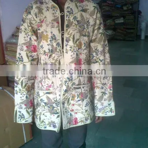 Best Deal Today !! New Paradise Print Kantha Work Jackets Coats~Source Directly From Factory in INdia thumbnail-1