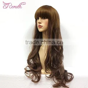 Wholesale High Quality African Long Wavy Fashion Curly Wig thumbnail-3