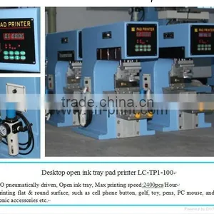 Blue Print Machine/tabletop Sealed Ink Cups Printing Machine LC-TP1-100T thumbnail-1