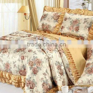 Luxury and High Quality European Style 6pc Bedding Set thumbnail-1