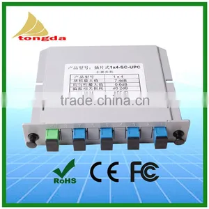 1x2/1x4/1x8/1x16/1x32/1x64 SC FC UPC APC FTTH Optic Fiber Splitter Box PLC Fiber Optic PLC Splitter thumbnail-2