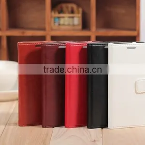 High Quality PU Card Slot Leather Case For HTC One M7 thumbnail-2