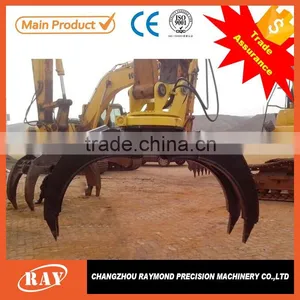 Hydraulic Tractor Log Grapple for Excavator/tractor thumbnail-1