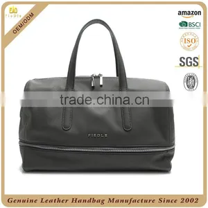 Real Leather Weekend Bag, Unisex Leather Travel Bag, Leather Travelling Handbag, Durable Leather Travelling Handbag for Men Quality Choice thumbnail-1