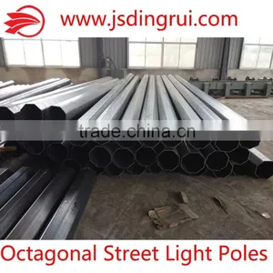 Supply Octagonal Street Light/lamp Poles Octagonal Steel Poles 6-12m thumbnail-1