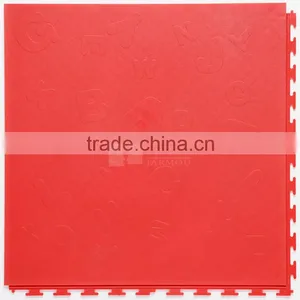Junyi Anti-slip Easy Layout PVC Interlocking Flooring thumbnail-2