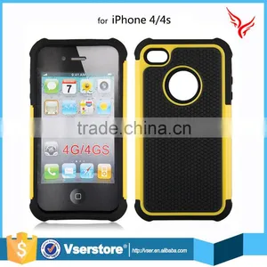 Fashion 2 in 1 Armor Mobile Cell Phone Case for Iphone 6 6s PC+TPU Cell Phone Cover thumbnail-2