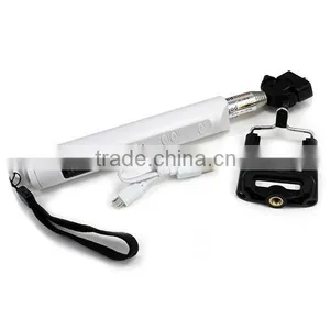 Wholesale Wired Monopod Selfie Stick Headphone Cable Control thumbnail-4