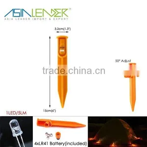 Camping Trip Survival Accessory Practical Outdoor Tent Peg Led Lights thumbnail-1