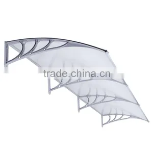 Plastic Frame Polycarbonate Rain Tent Awning for Windows thumbnail-6
