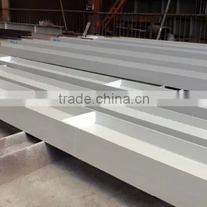 Large Span Prefab Steel Frame Building With Single Ridge Double Slope thumbnail-3