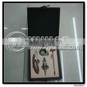 4pcs Wine Case Set With Wooden Box thumbnail-1