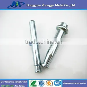 Carbon Steel Zinc Plate Metal Pin With Washer thumbnail-1