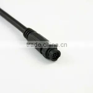 Mini Series Screw Type 3 Pin Waterproof Power Connector thumbnail-1