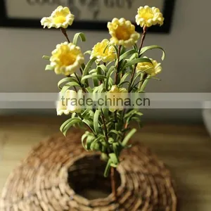 China Wholesale Plastic Daisy Flower Artificial Flowers Daisy That Looks Real for Home Decoration thumbnail-5