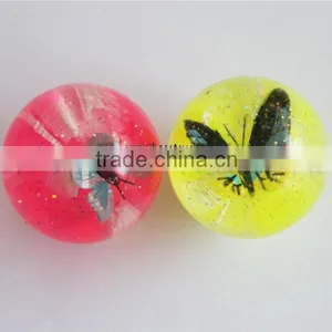 Wholesale 3D Butterfly Figurine Bouncing Balls for Kids thumbnail-1