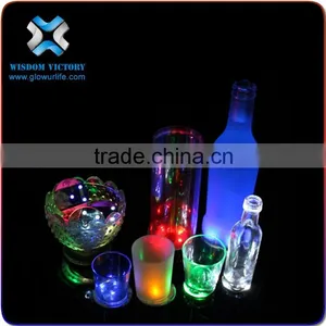 Novelty China Plastic Glasses Sticker Led Coaster,led Light Sticker thumbnail-2
