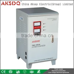 SVC 10Kva Automatic Single Phase Copper Coil Servo Motor Digital Voltage Stabilizer For Computer thumbnail-1