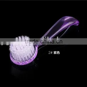 Nail Art Dust Cleaning Brush With Cap Round Head Make Up Washing Brush Manicure Pedicure Nail Tools thumbnail-2