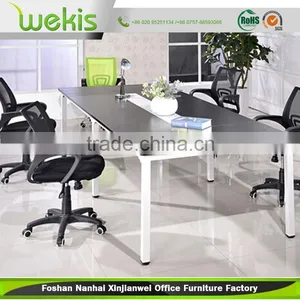 Customized Logo Printed News Design Luxury Conference Table thumbnail-1