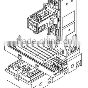 CNC Machine Frame / Body;VMC-8655L thumbnail-1