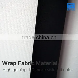 100 Inch HD Front Projection Screen With Black Border / Simple Roll up Projection Screen thumbnail-5
