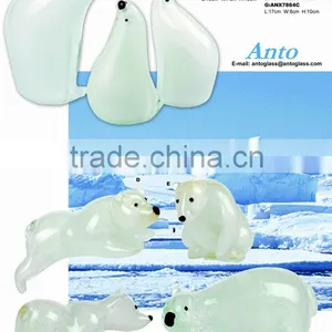 White Glass Bear thumbnail-1