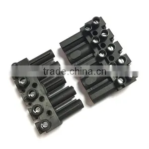 Black Terminal Block Double LED Connector CE Apprived thumbnail-1