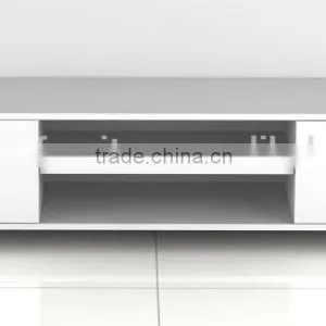 TV-2320 Black or White Gloss TV Stand With Drawers thumbnail-4