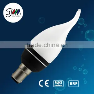 Super Brightness!4W 220V B15/B22/E14/E27 Base With High Quality LED Bulb CA37 thumbnail-1