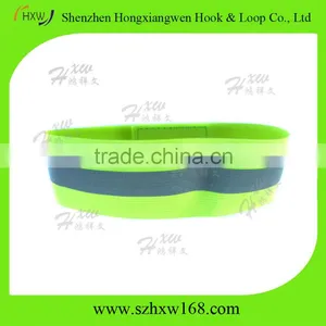 Running Ankle Bands Bike Gear Neon Green Reflective Arm Bands thumbnail-6