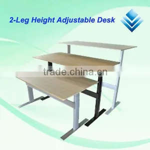 New Electric Height Adjustable Desk, Health Protection Desk thumbnail-1