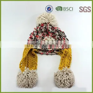 Wool Knitted Animal Winter Hat Beanie Hat for Girls thumbnail-1
