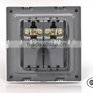 Hot Sale Electrical Double TV Socket 2 Gang TV Socket thumbnail-5