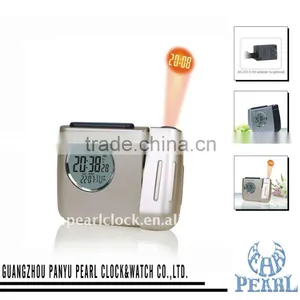 Pearl Radio Controlled Clock PM504 With Projector thumbnail-1