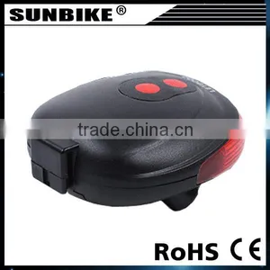 Modern Red Blue 5 Led 2 Laser Mountain Bike Lamp Cycling Safety Waterproof Rear Laser Bicycle Light thumbnail-4