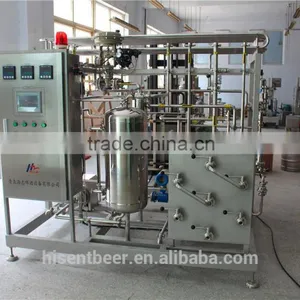 High Quality China Qingdao 2T Touch Screen Beer Pasteurizer Sterilization Machine Equipment thumbnail-1