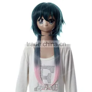 Blue Hair Wig Costume Wigs thumbnail-1