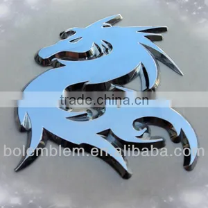 Plastic Chrome Dragon Emblem thumbnail-2