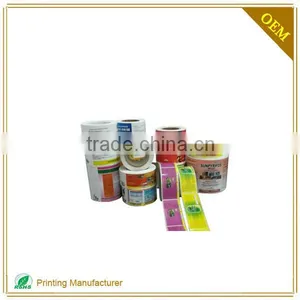 High Quality With Cheapest Price Custom Package Health Care Bottle Label Stickers thumbnail-4