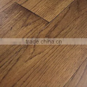 Handscraped & Distressed Hickory Engineered Flooring thumbnail-3