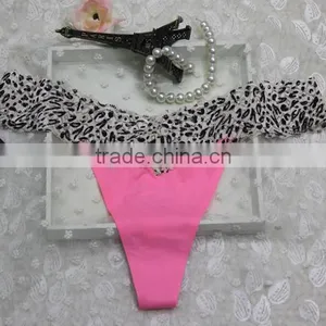 Cotton Woman G-string Sexy T-back Panties and Thong thumbnail-2