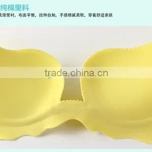 Latest Fashion Cup Shape One Piece Seamless Bra thumbnail-4