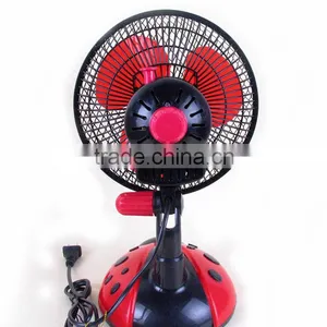 220v 8 Inch Cartoon Rotary Electric Table Fan for Student thumbnail-2