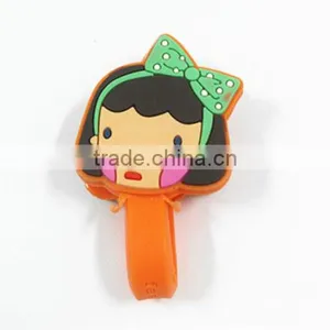 Cartoon Custom Shaped Cute Rubber Headphones Cable Winder thumbnail-1