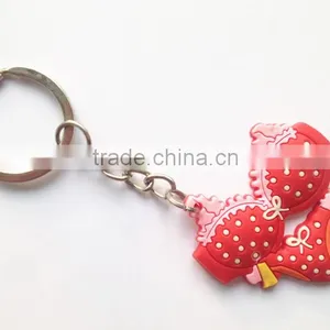 2016 Newest OME High Quality Plastic Promotional PVC Funny Printing Key Chain thumbnail-1