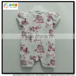 BKD Girls Flowers Printed Baby Wear China Infant Clothes thumbnail-2