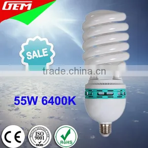 4U/Spiral CFL Lamp E27 6400K 220V 55W Energy Saver With CE ROHS thumbnail-1